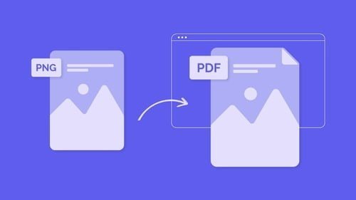 PNG to PDF