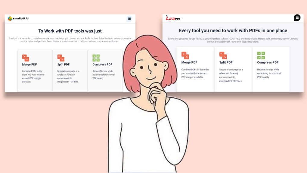 ilovepdf vs samllpdf