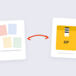 Scattered files bundled into a single ZIP archive