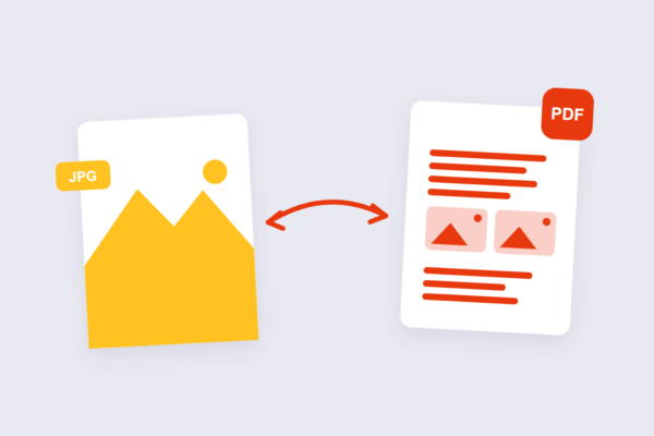 JPG photo converting into a PDF document