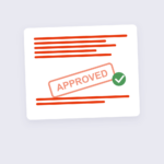 PDF document stamped with green APPROVED mark