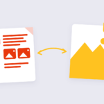 PDF document converting into a JPG image