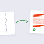 Cracked PDF document rebuilt into an intact readable file