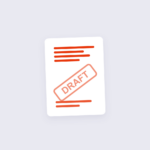 Diagonal DRAFT watermark across a PDF page